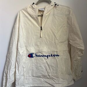 Champion Cream Pullover Jacket